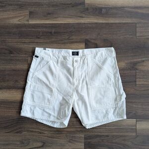 Citizens Of Humanity Off-White Cargo Men Shorts